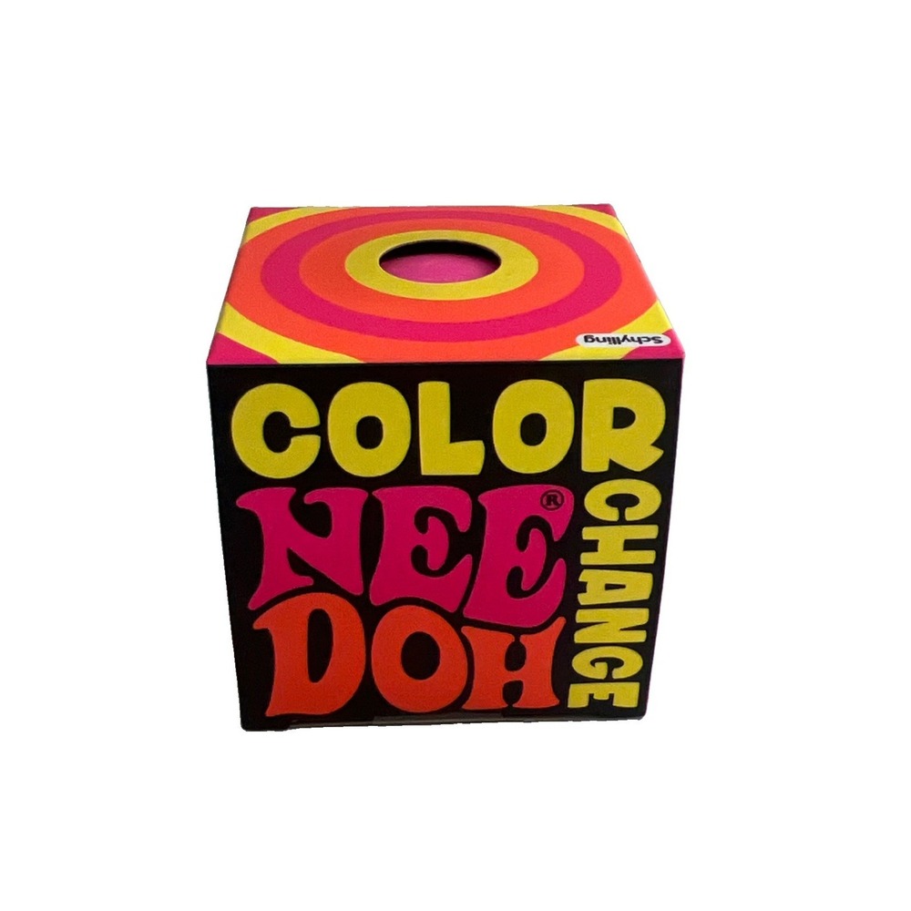Schylling Nee Doh Color‎ Change Stress Reliever Squeeze Ball TIKTOK VIRAL Pink